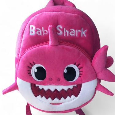 SHARKY - Sac à Dos Maternelle en Peluche pour Fille Baby Shark