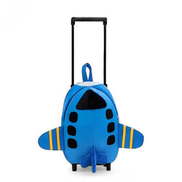 MICHA - Cartable à Roulette pour Enfant Avion