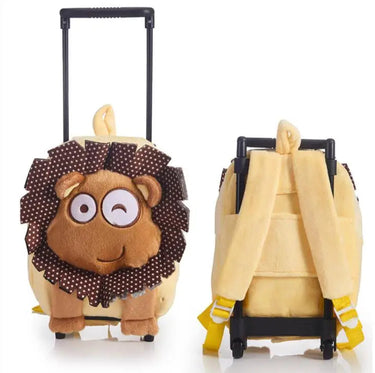 MIBIE - Cartable à Roulette pour Enfant en Animal