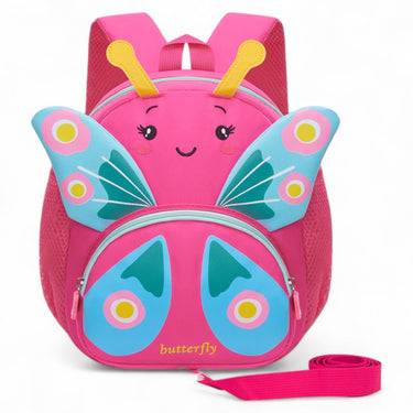 PAPILUS - Sac à Dos Maternelle Fille Papillon avec Harnais