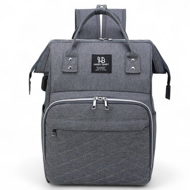 BIBBAY - Grand Sac à Langer avec Rangement 3 Biberons pour Bébé
