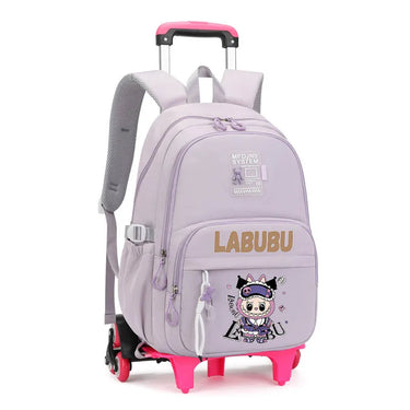 GRIM - Cartable à Roulette pour Fille Labubu