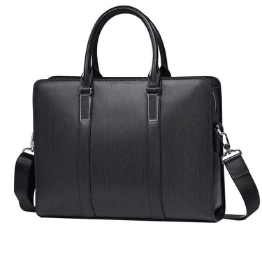 CUWY - Cartable Mallette Homme en Cuir Véritable de Haute Qualité