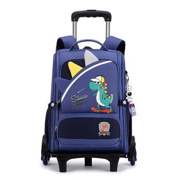 SLOGARNE - Cartable à Roulette pour Enfant Animaux