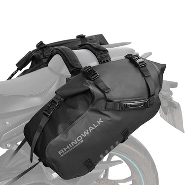 LATERAS - Sacs Latéraux de Selle de Moto Imperméables 28 Litres