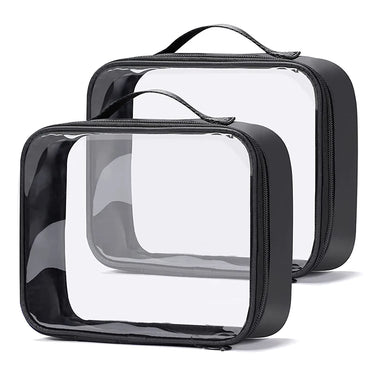 Grande Trousse de Toilette Transparente