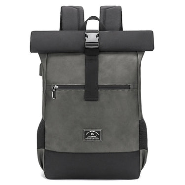 HYXIZ - Sac à Dos PC Homme Roll top Étanche